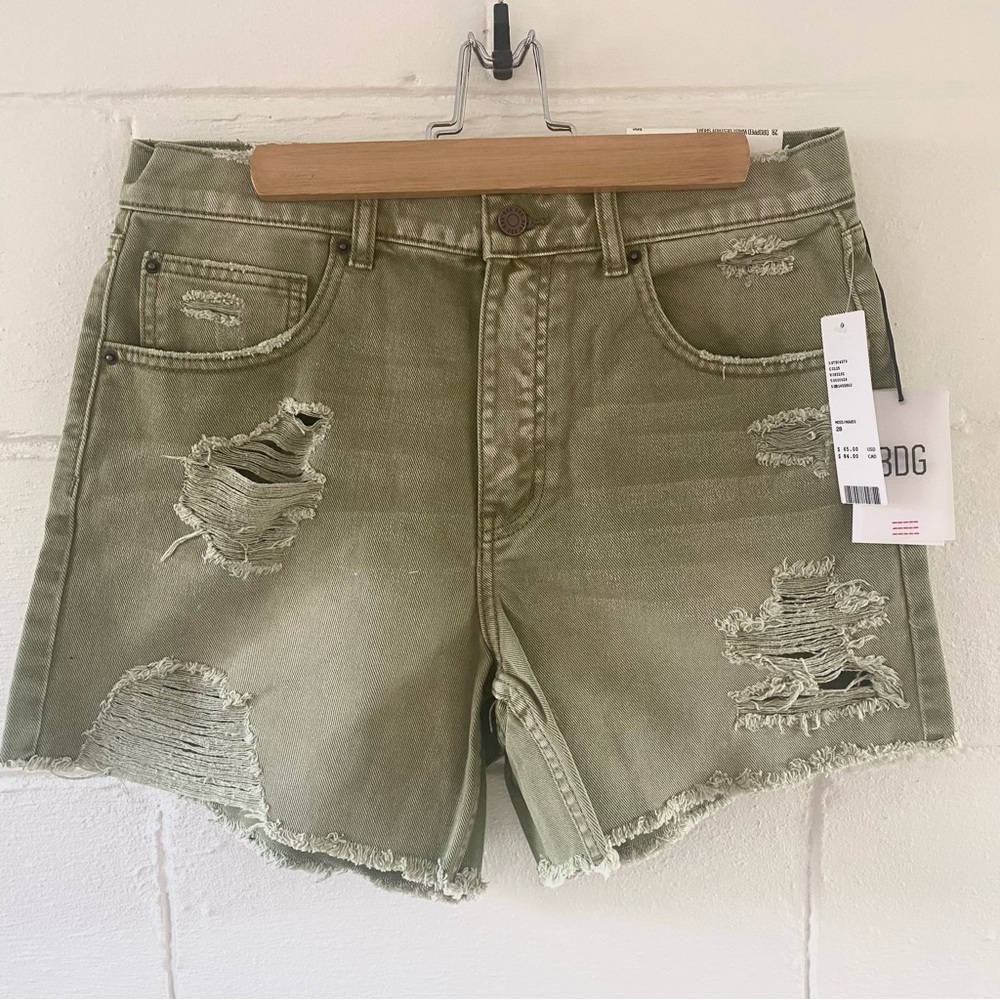 NWT Urban Outfitters Destroyed Denim Shorts